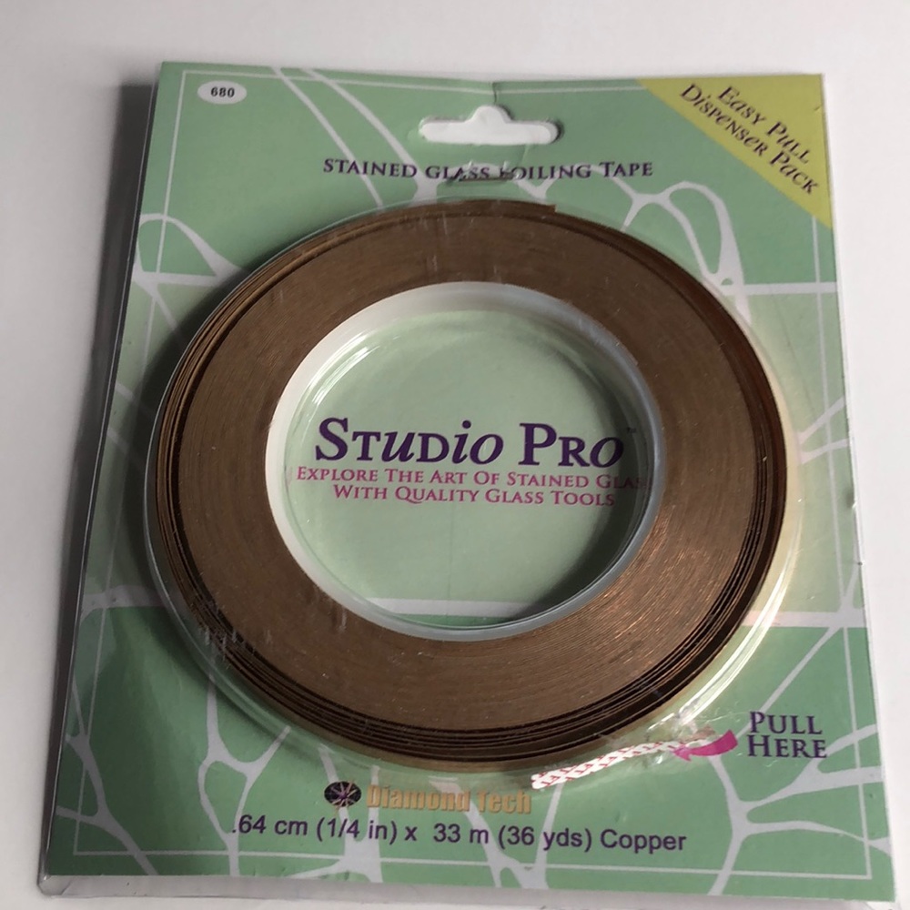 Studio Pro 680  1/4" Copper Foil. 1 Pack